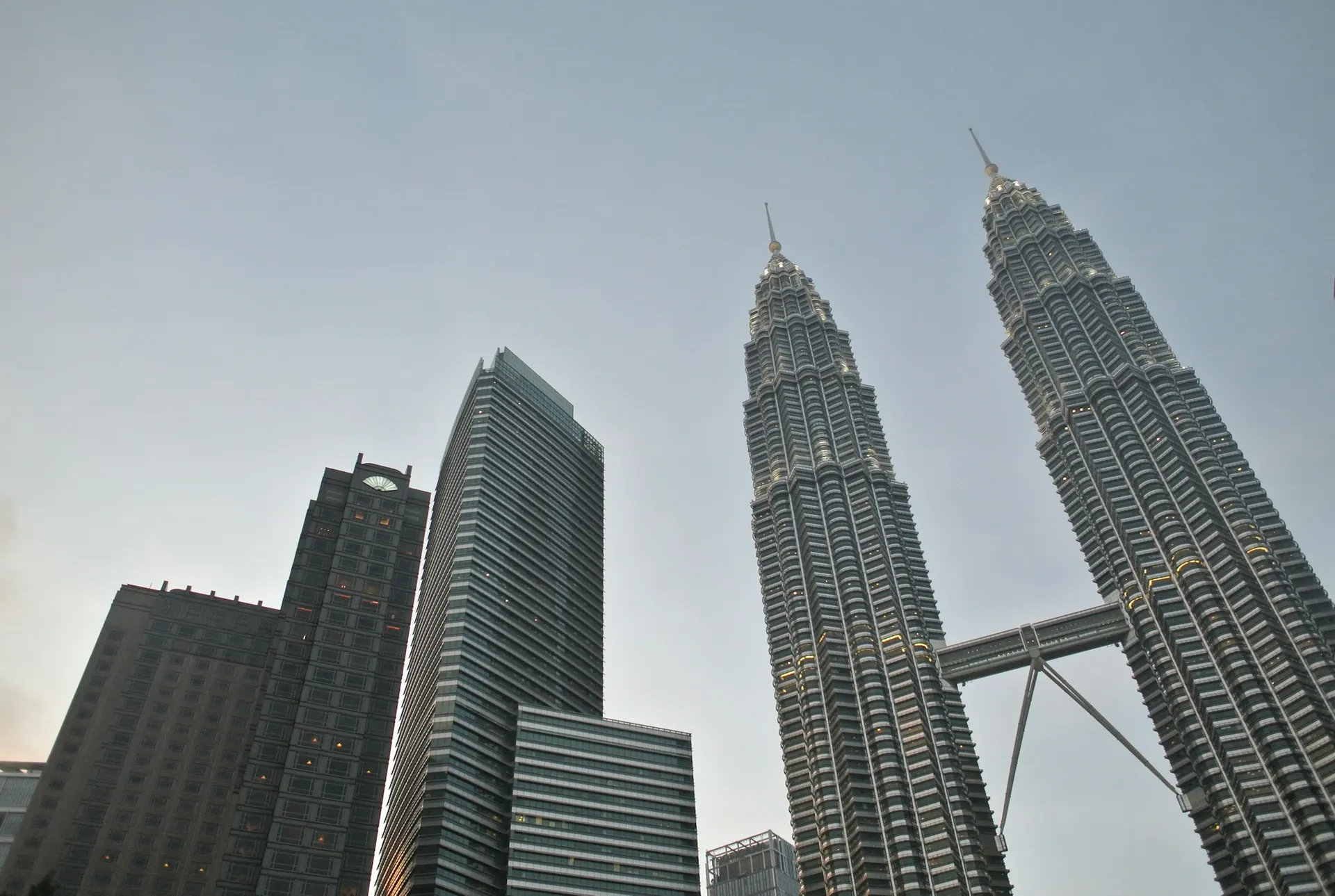 Corporate towers in Kuala Lumpur city centre