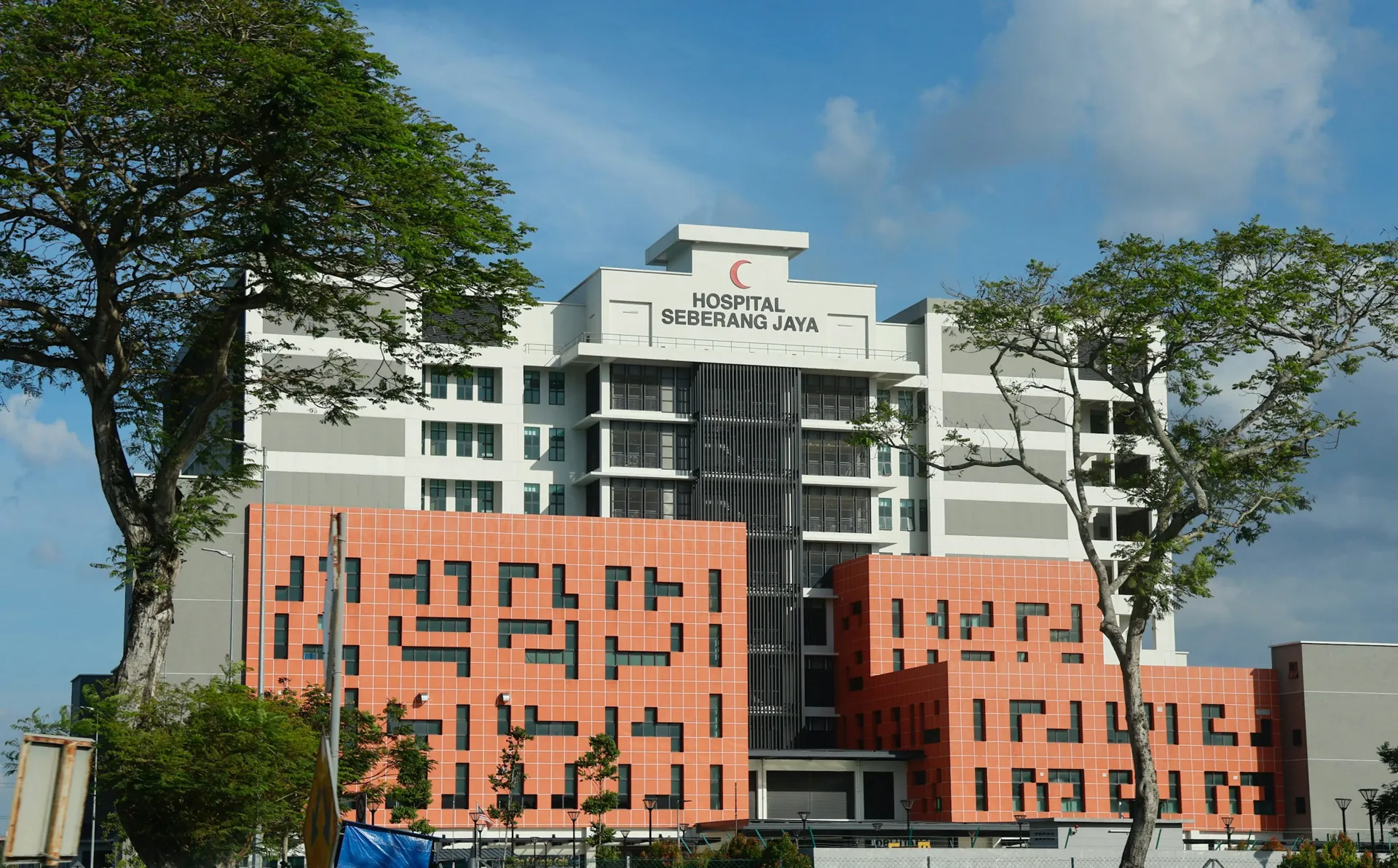 Hospital building in Penang, Malaysia