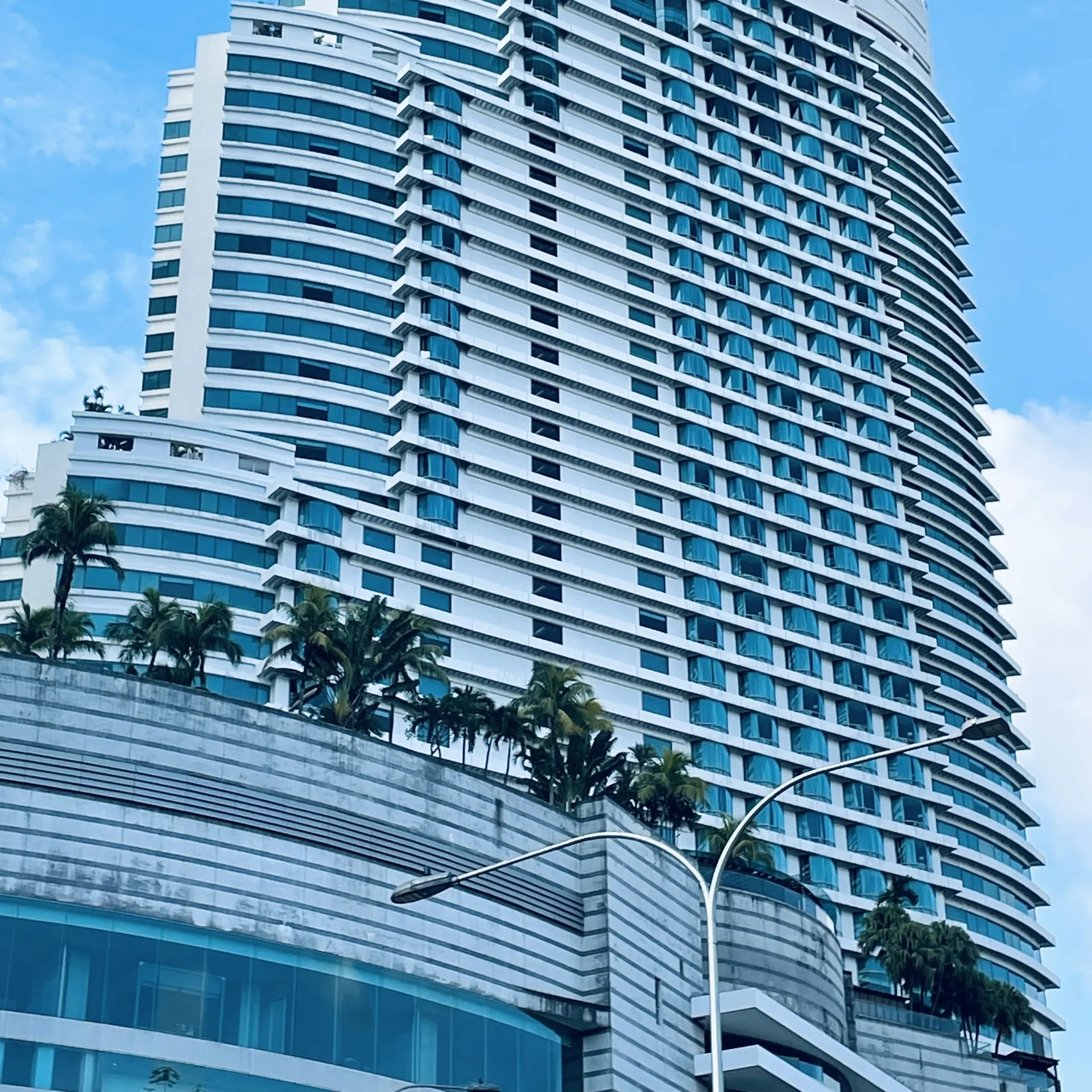 Hotel tower in Kuala Lumpur