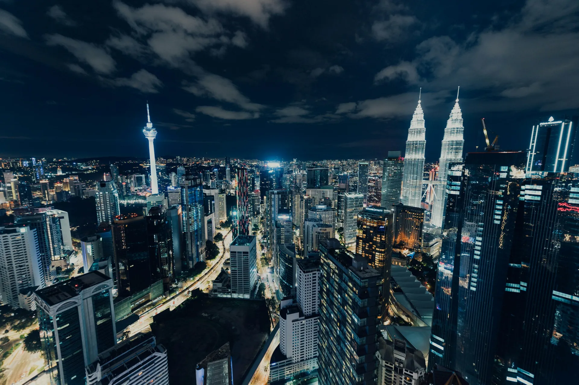 Kuala Lumpur at night