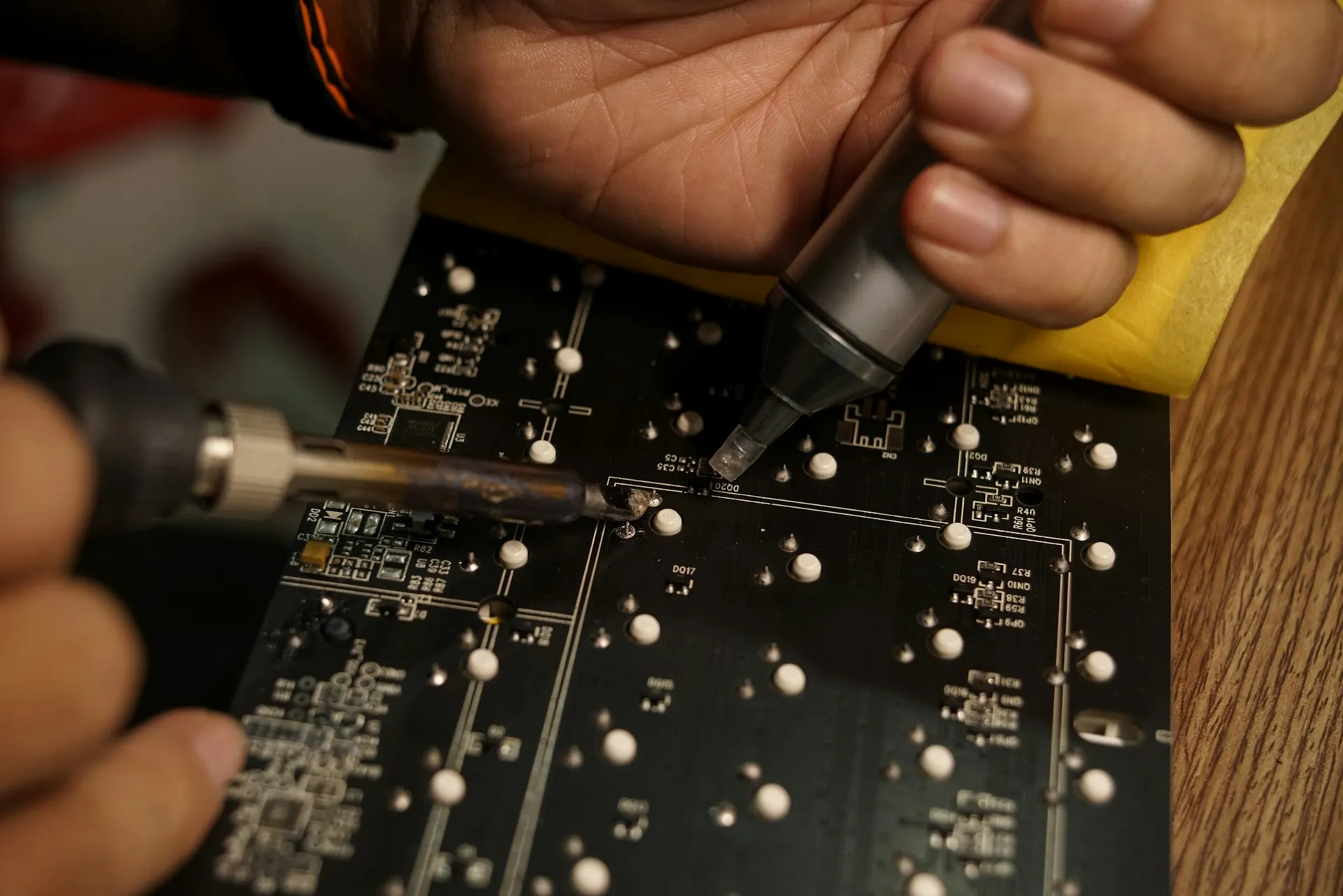 Repairing a circuit board